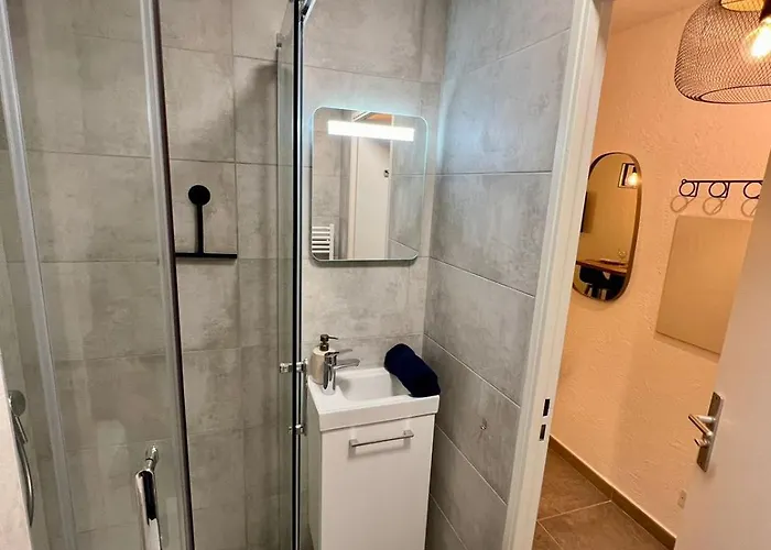 Climatise, Cosy Et Calme Au Centre Апартаменты Антиб