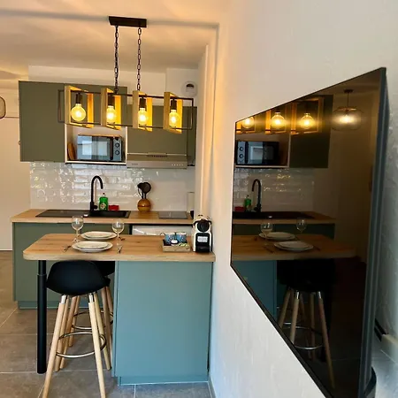 Climatise, Cosy Et Calme Au Centre Appartement Antibes